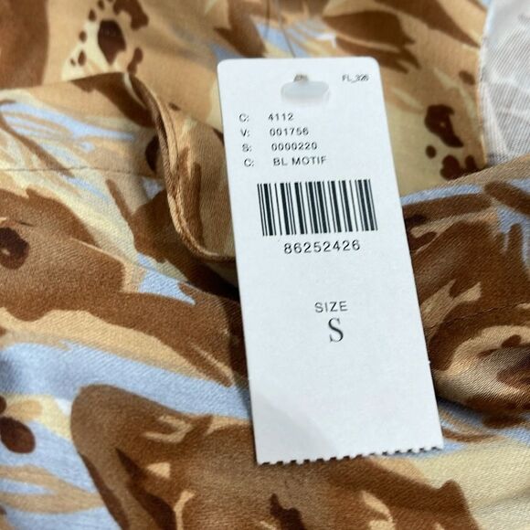 Anthropologie Tiny Valentina Long Sleeve Floral Printed Surplice Top. NWT small - Picture 9 of 9